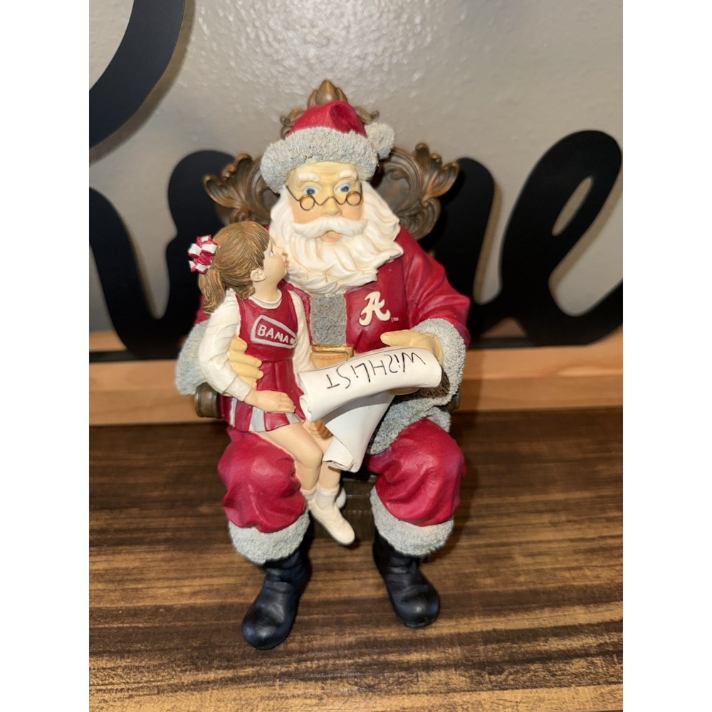 2000 University Of Alabama Memory Company Santa Wishlist Beat Auburn Roll Tide
